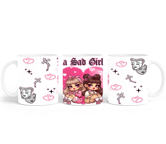 Las Sad Girl-10144 - mugs