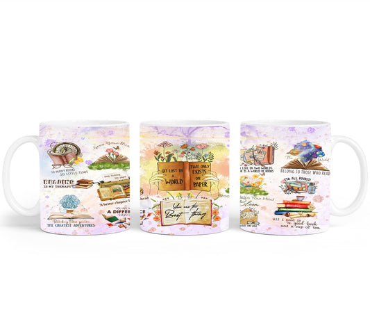 Reading Books Motivation-9983 - mugs