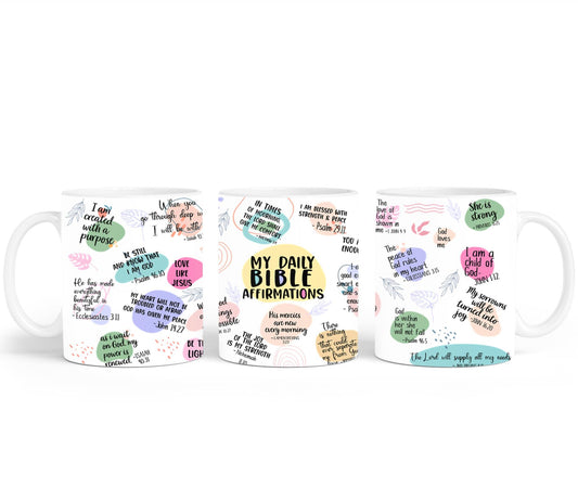 My Daily Bible Affirmation-10216 - mugs