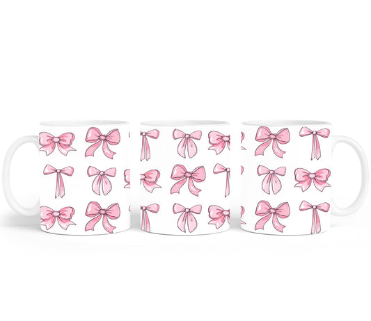 Pink Bow-9993 - mugs