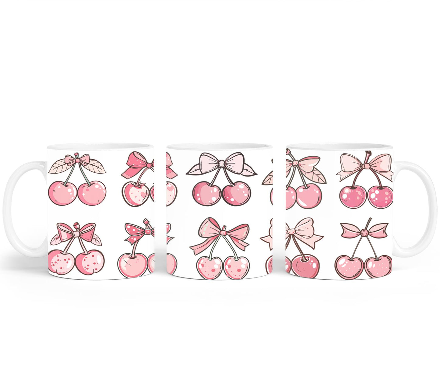 Pink Bow-9994 - mugs