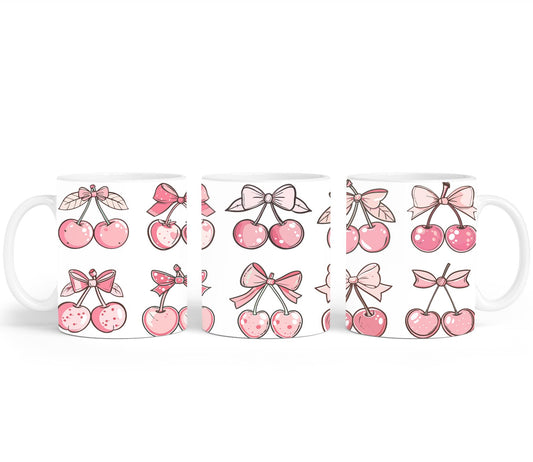 Pink Bow-9994 - mugs