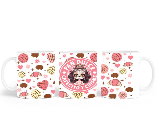 Cafecito y Chisme Dia de Muertos-10046 - mugs