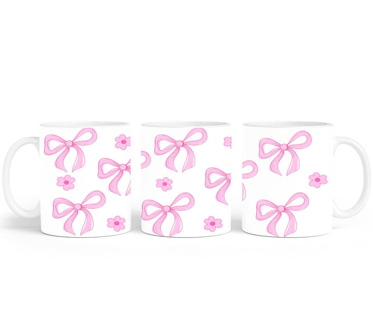 Pink Flower Coquette-10259 - mugs
