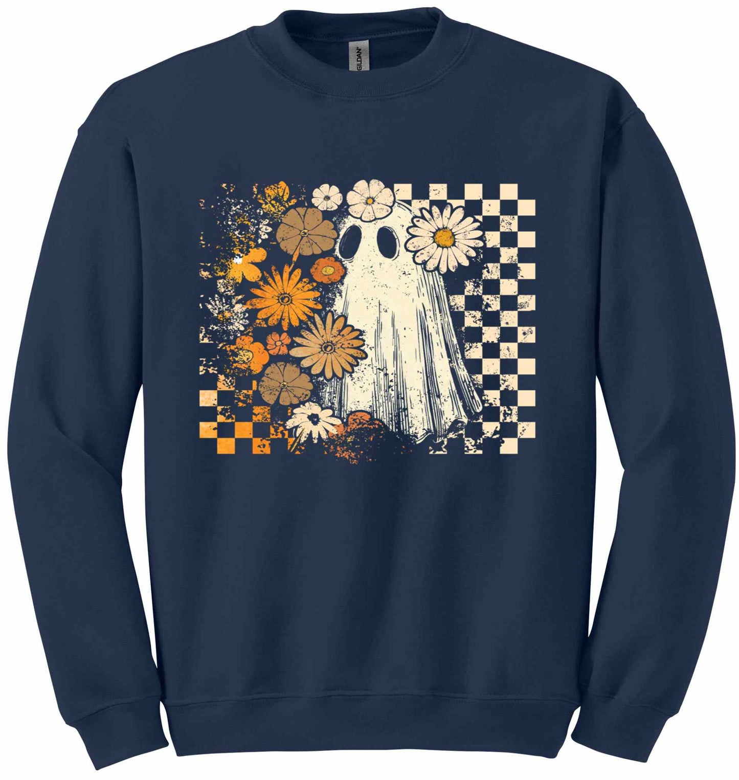 Ghost Trick or Treat Pink - sweatshirt
