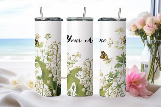 Personalized Birthday May Lily-8239 - tumbler