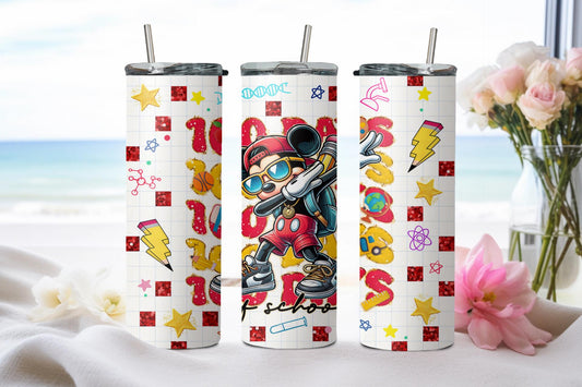 100 Days of School-8779 - tumbler