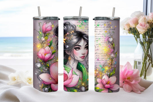 Princess Mulan-9395 - tumbler