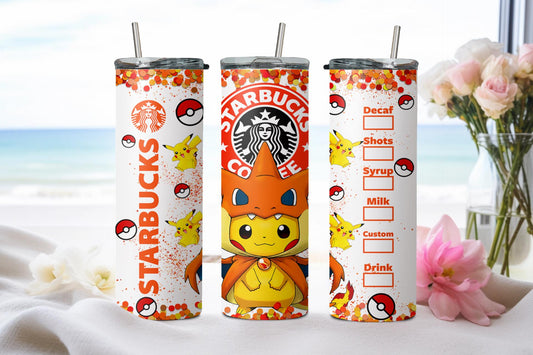 Pikachu Starbucks-8612 - tumbler