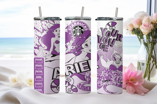 Princess Ariel-9187 - tumbler
