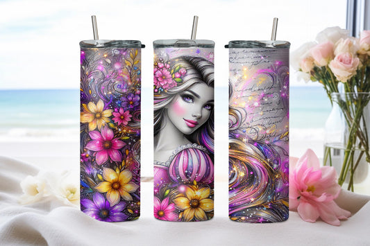 Long Hair Princess-11123 - tumbler