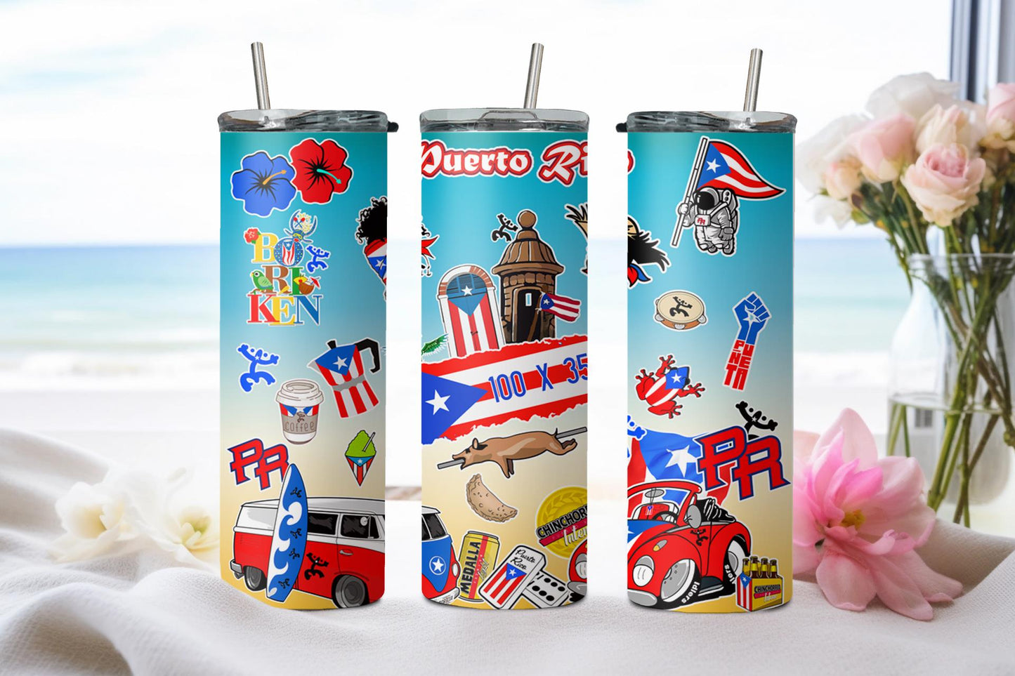 Puerto Rico - tumbler