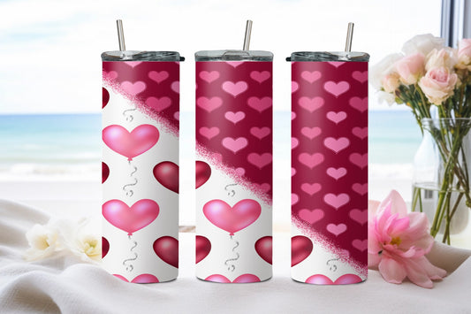 Hearts Split-10587 - tumbler