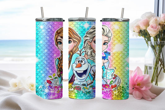 Princess Frozen-9359 - tumbler