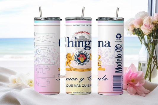 Chingona Toxica y Chula-8487 - tumbler