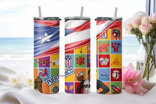 Puerto Rico-8213 - tumbler