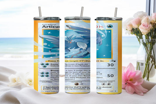 Pokemon Articuno Card-8036 - tumbler