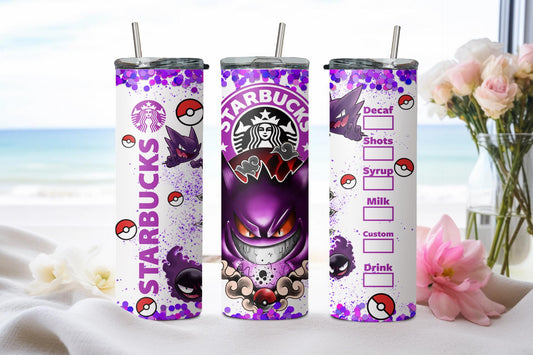 Gengar Starbucks-8606 - tumbler