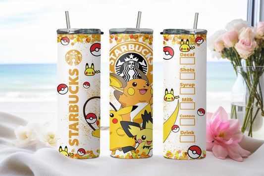 Pikachu Starbucks-8609 - tumbler