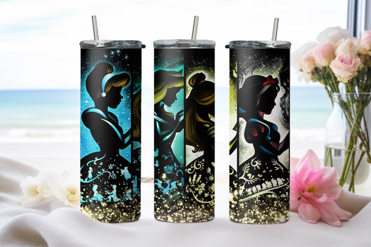 Neon Princess-9412 - tumbler