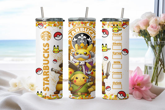 Pikachu Starbucks-8611 - tumbler