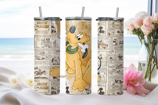 Little Dog Cartoon-8872 - tumbler