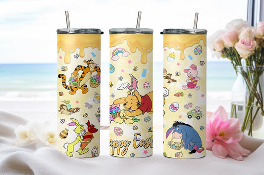 Happy Easter Bear and Friends-9082 - tumbler