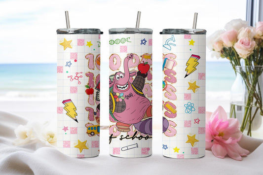 100 Days of School-8763 - tumbler