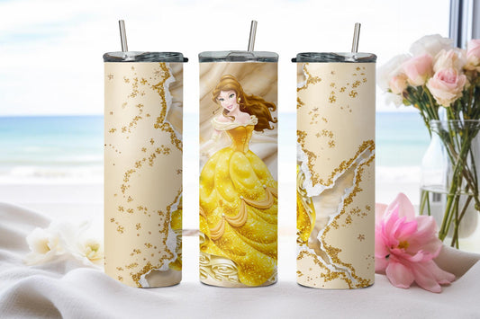 Princess Belle-9306 - tumbler