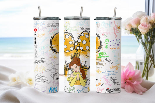 Princess Belle-9308 - tumbler