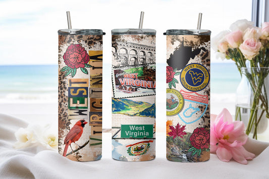 West Virginia-8418 - tumbler