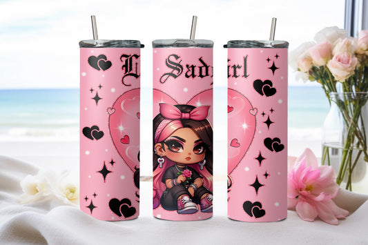 La Sad Girl-8536 - tumbler