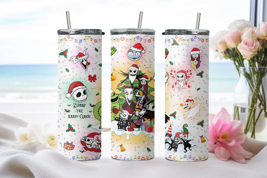 Skull Guy in Christmas-8896 - tumbler