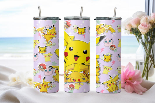 Yellow Electric Rodent-7968 - tumbler