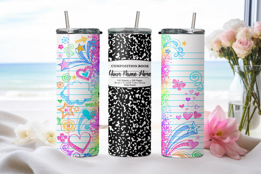 Personalized Back to School-8092 - tumbler