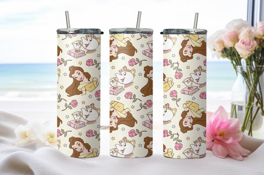Princess Belle-9314 - tumbler