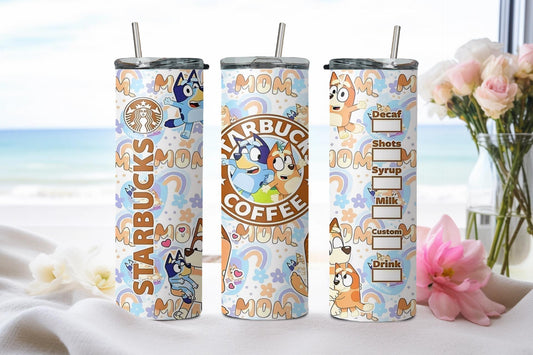 Blue Dog-8635 - tumbler