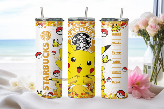 Pikachu Starbucks-8608 - tumbler