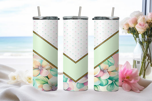 Flower Vee Spots-10583 - tumbler
