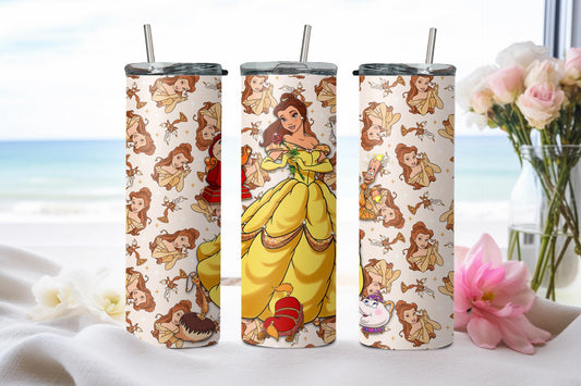 Princess Belle-9311 - tumbler