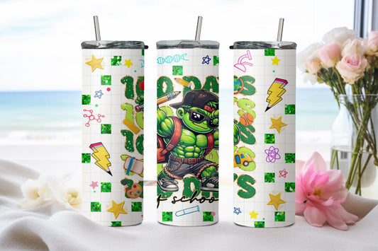 100 Days of School-8774 - tumbler