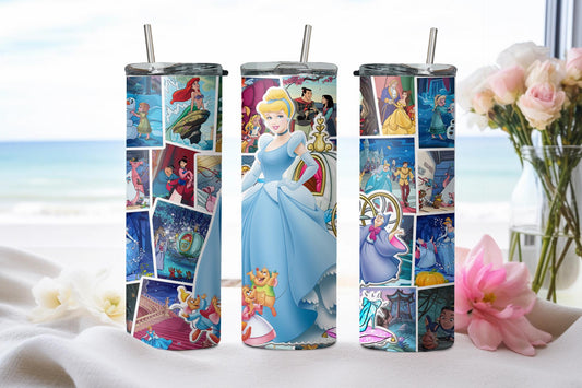 Princess Cinderella-9329 - tumbler