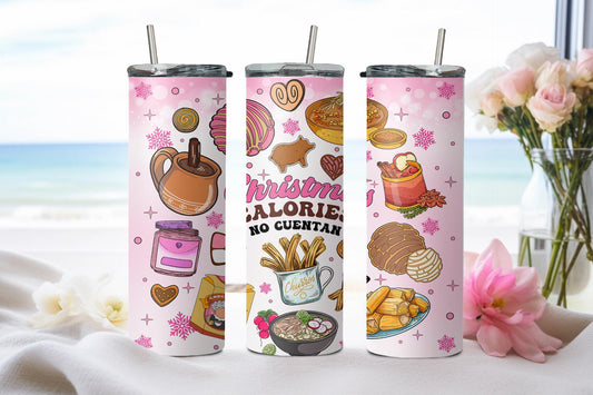 Christmas Calories No Cuentan-8426 - tumbler