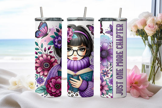 Book Lover-8140 - tumbler