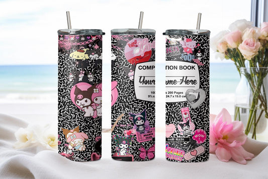 Personalized Kuromi Back to School-8100 - tumbler