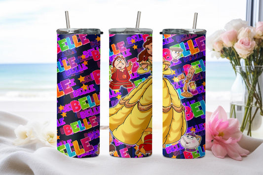 Princess Belle-9312 - tumbler