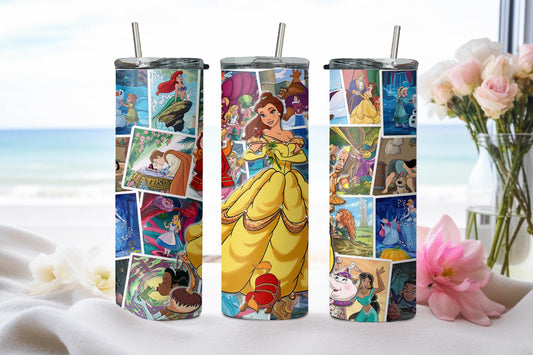 Princess Belle-9313 - tumbler