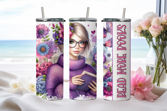 Book Lover-8143 - tumbler