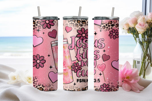 Jesus Fills My Cup-8552 - tumbler