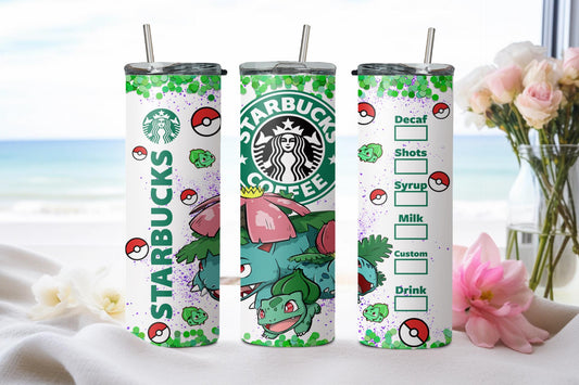 Venusaur Starbucks-8617 - tumbler